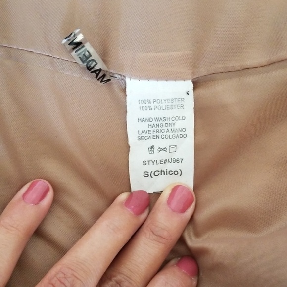 Agaci Camel color fall jacket - Picture 4 of 6